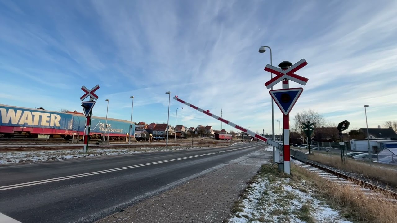 Jernbaneoverskæring i Hundested
