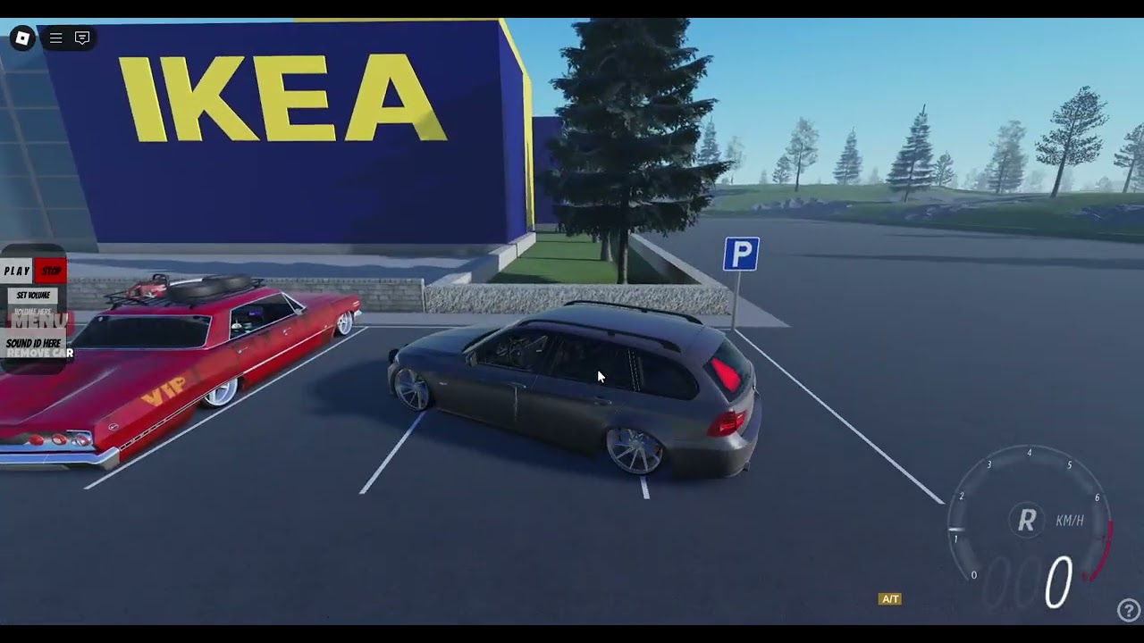 Roblox volvo byn. BMW epa trimmad str&ouml;gar runt.