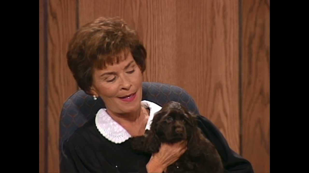 Judge Judy gives litigant a gift!