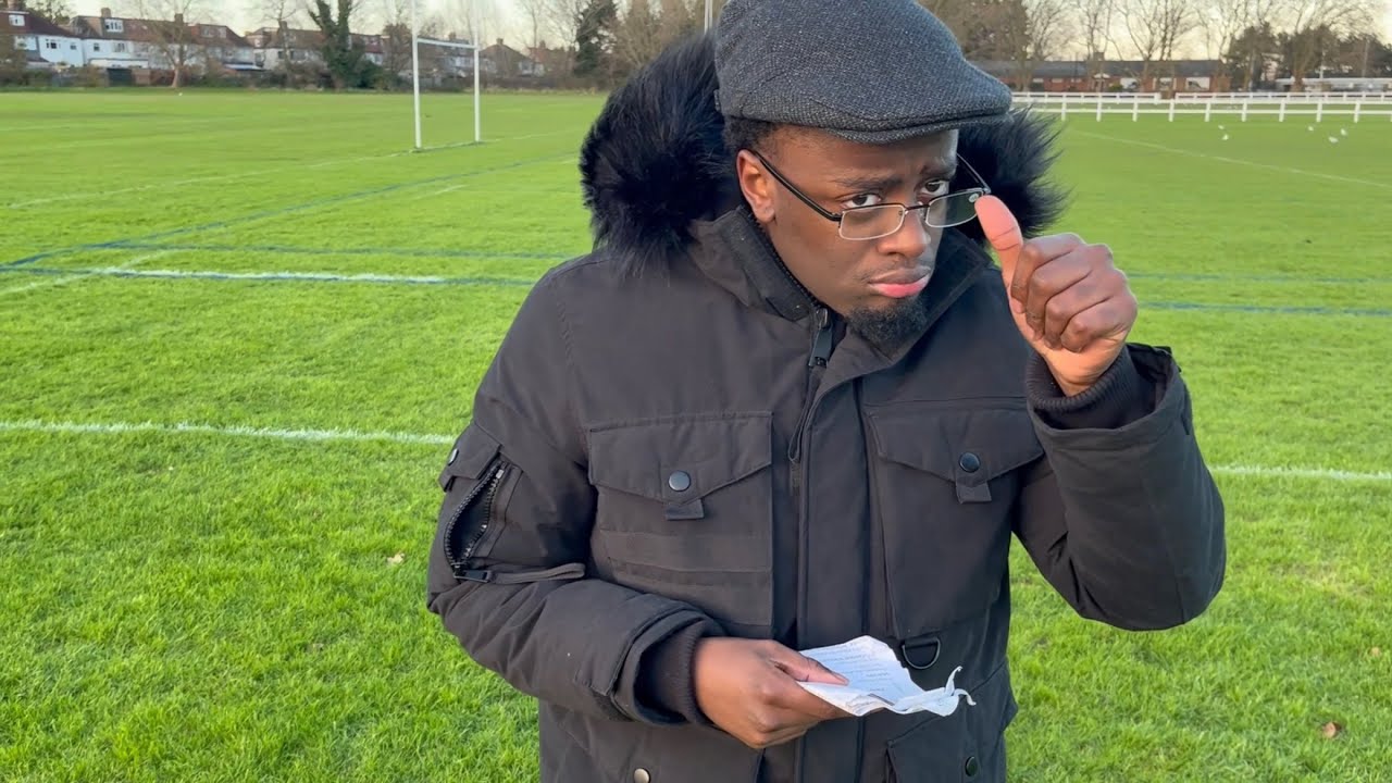 That one annoying guy at a football trial.