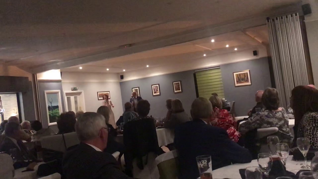 John Rudge singing The Wonder Of You