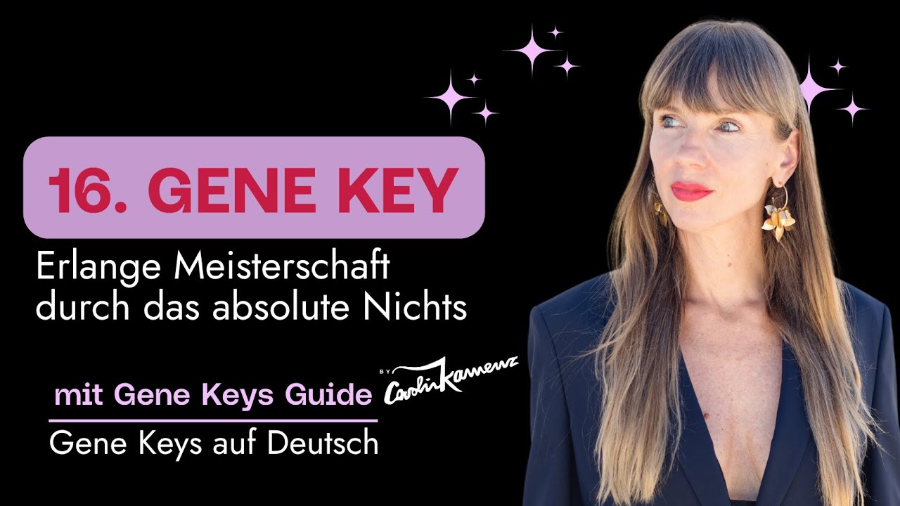 Das Gegenteil von Liebe ist Gleichg&uuml;ltigkeit - 16. Gene Key #genekeys