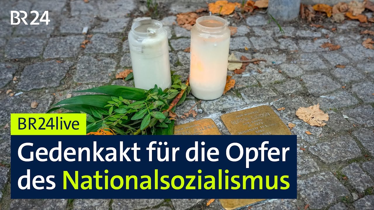 Gedenkakt für die Opfer des Nationalsozialismus | BR24live