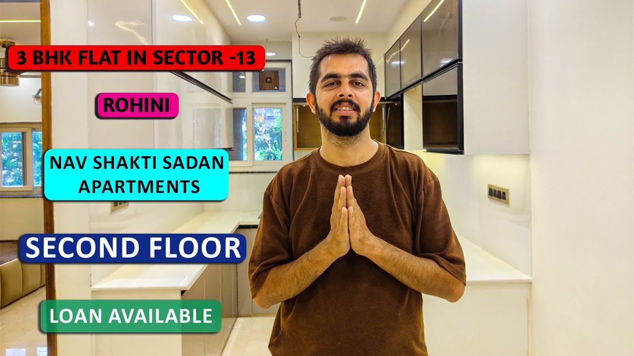 3 BHK Flat Nav Shakti Sadan Apartments Rohini Sector 13 #realestate #3bhkflatindelhincr