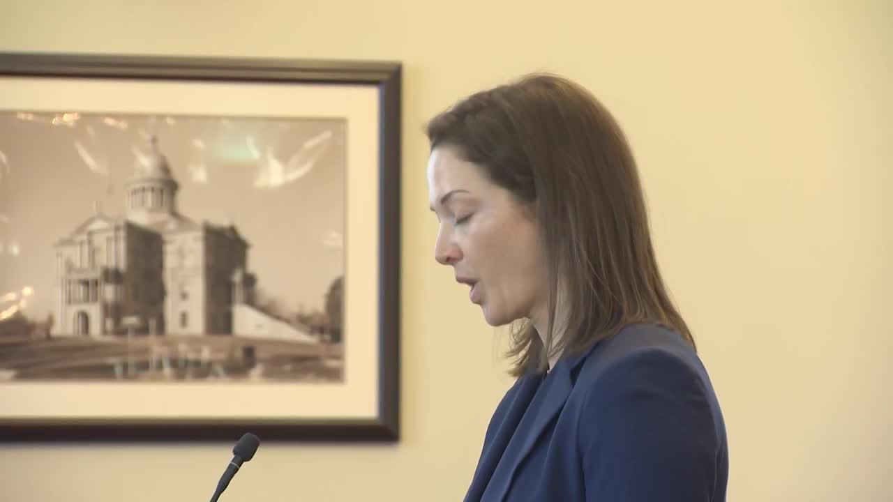 Adrienne Spohr speaks about parents' shooting at sentencing for former MLB player Dan Serafini