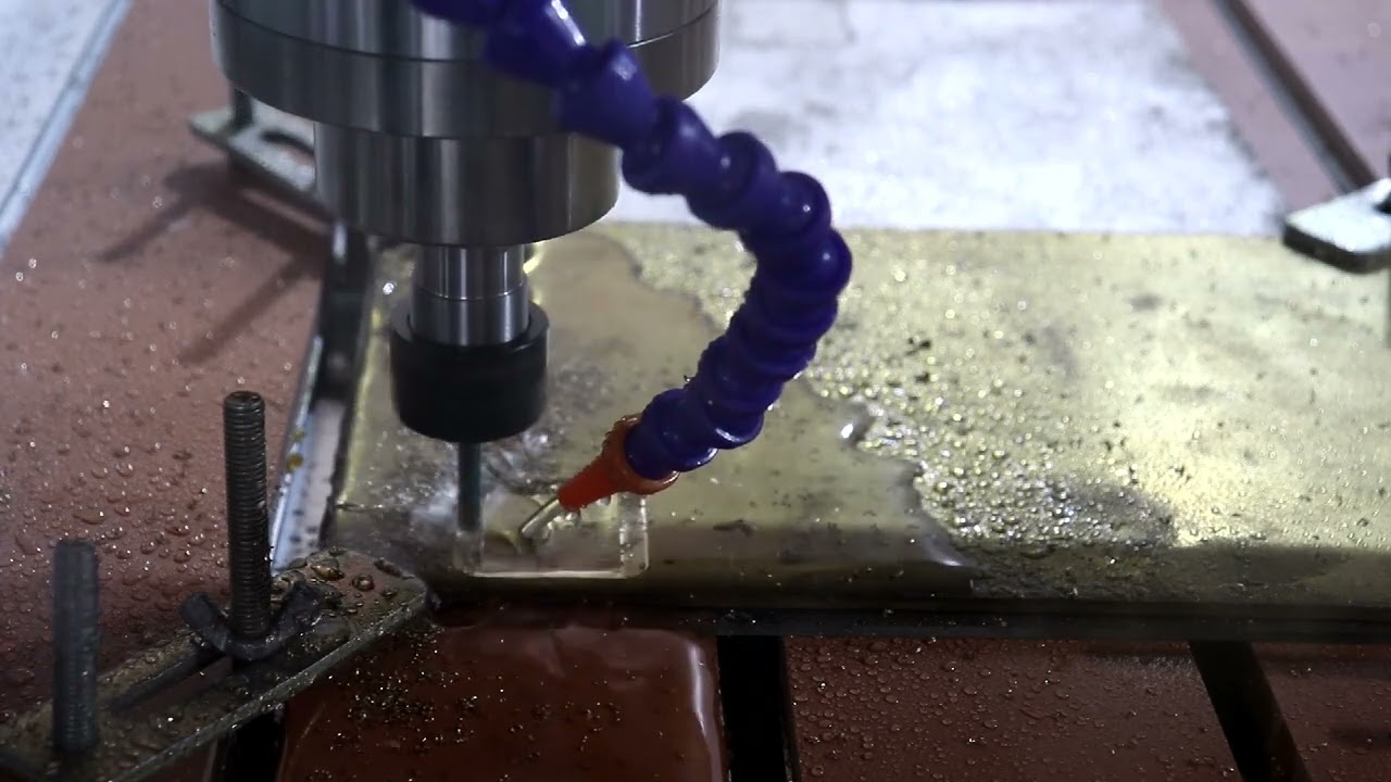 Test video of cutting copper