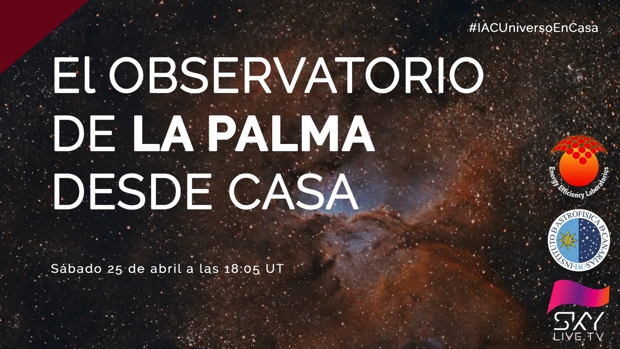 #IACUniversoEnCasa El Observatorio de La Palma desde casa (con Juan Carlos Pérez Arencibia)