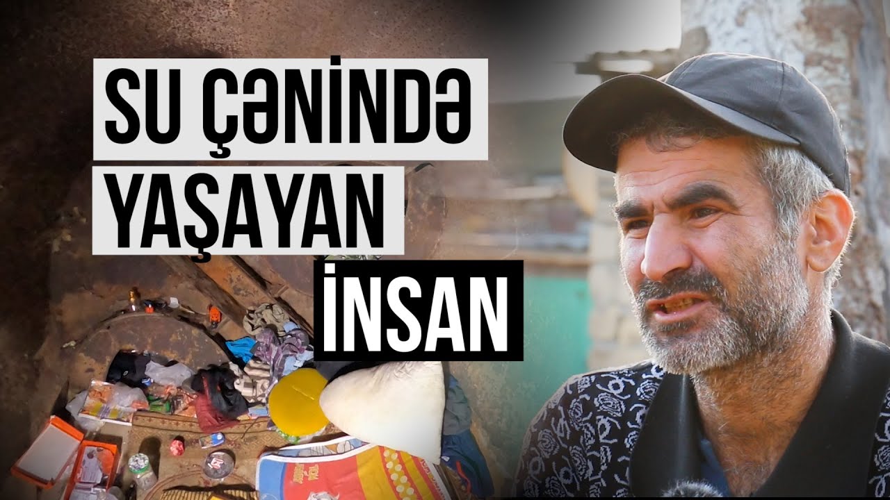 Ağıla gəlməyəcək yerdə yaşayan İNSANIN hekayəsi sizi ağladacaq | Nail Kəmərli