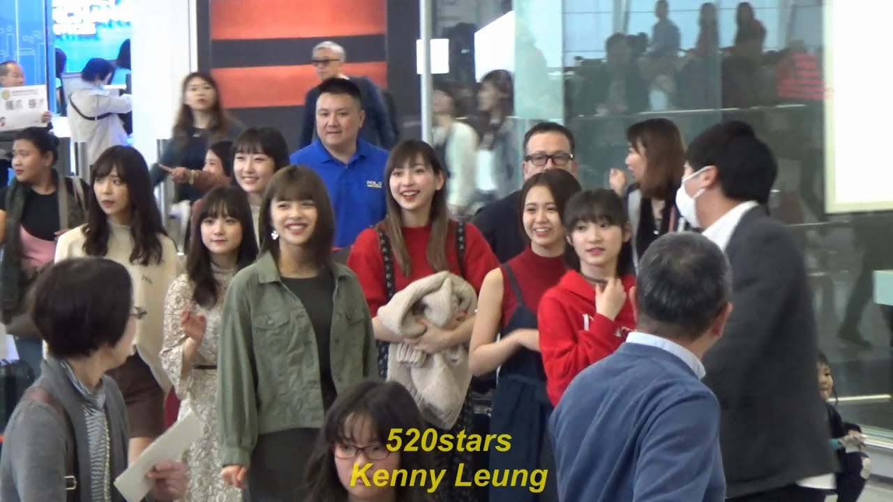 Juice=Juice (ジュースジュース) Hong Kong Airport Arrival 香港空港 20190323