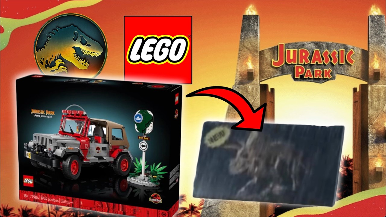 FILTRACIONES Y REVELACIONES | 2 Nuevos Sets de Jurassic Park y LEGO