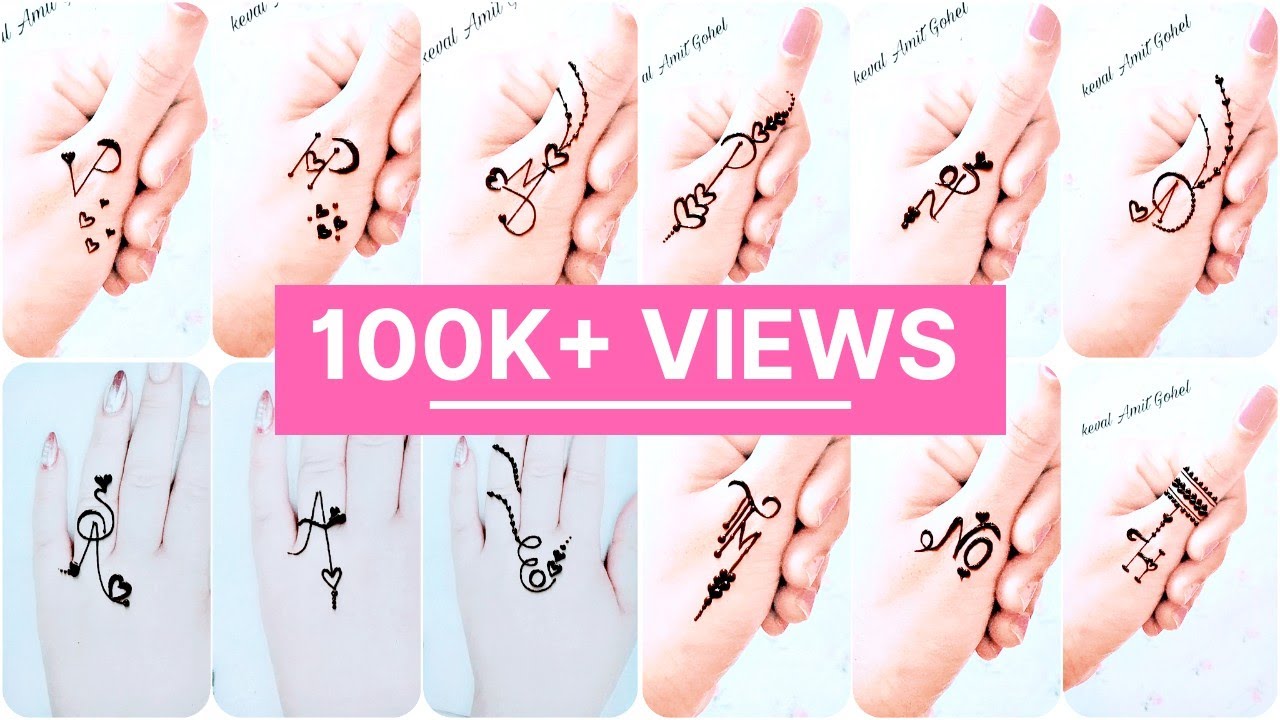 ❤️ Couple Mehndi TATTOO ❤ All Tattoos ❣ | Tattoo Mehndi Design | Beautiful Easy Heena Mehndi