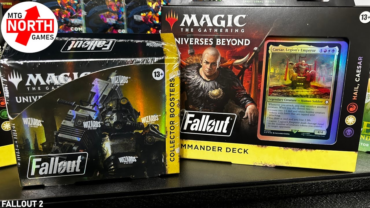 Fallout Collector Booster Box & Commander Deck: Hail, Caesar Opening!