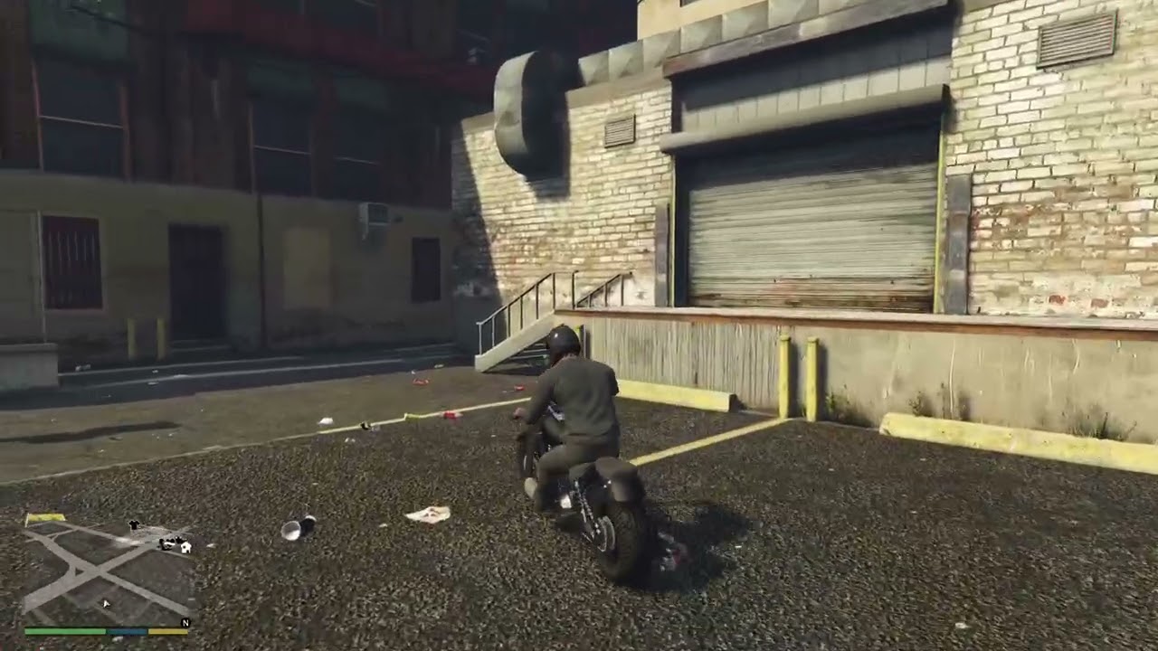 Riding in GTA 5 like a normal person
