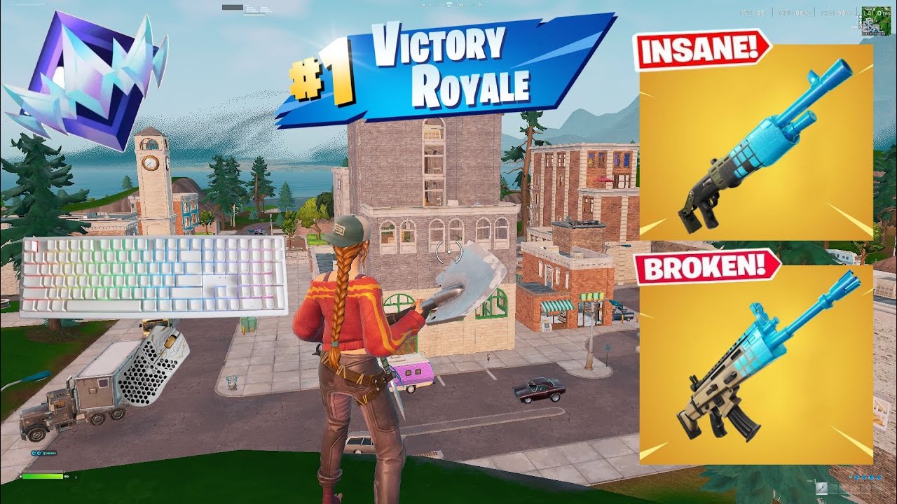 Fortnite Reload | HIGH KILL SOLO Ranked WIN Gameplay | Keyboard & Mouse | 240FPS 4k