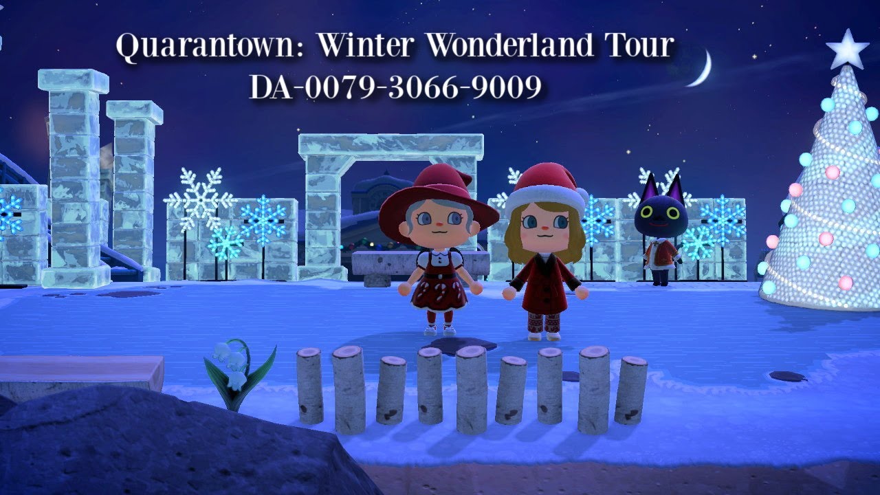 ACNH Winter Wonderland Island Tour - Quarantown