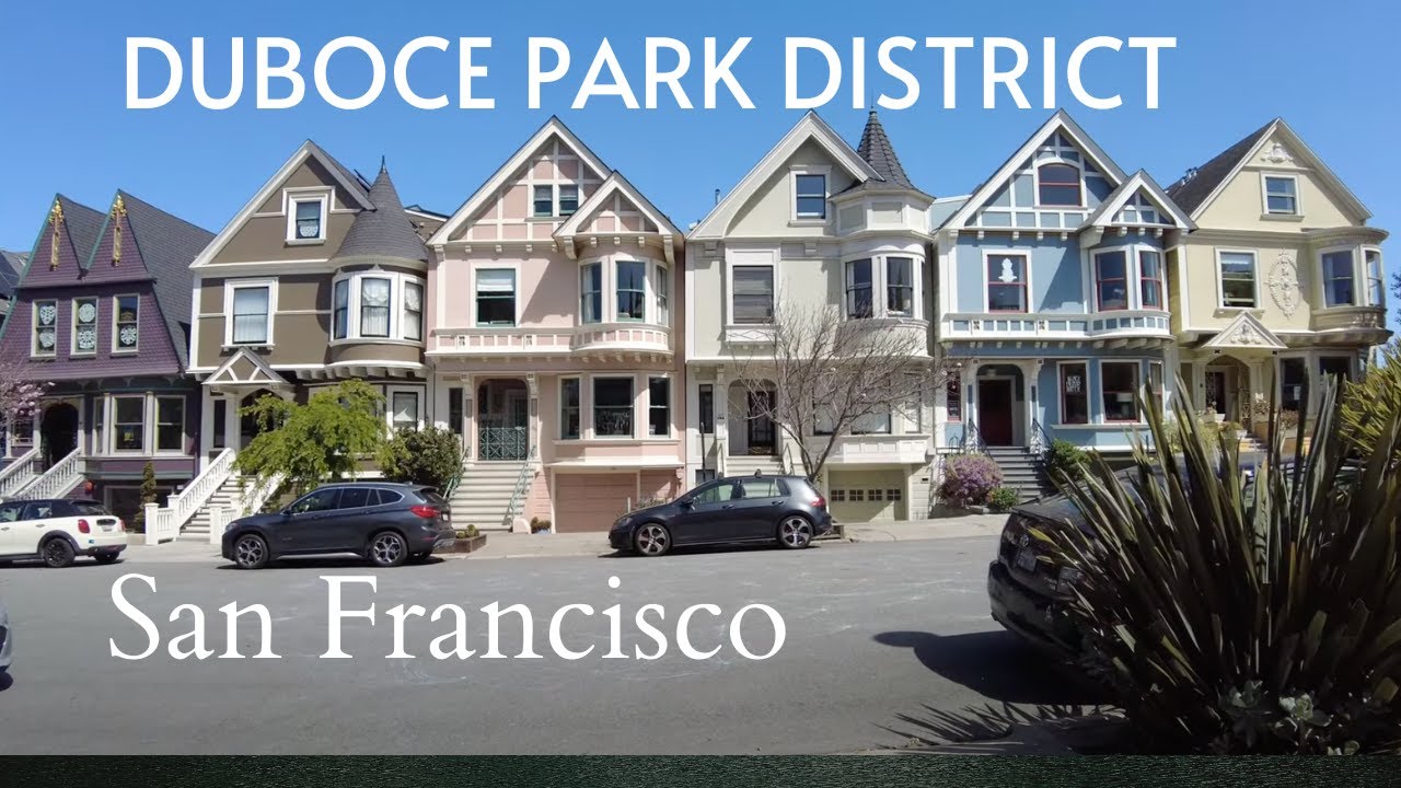 ]4K] Walking DUBOCE PARK, San Francisco, California