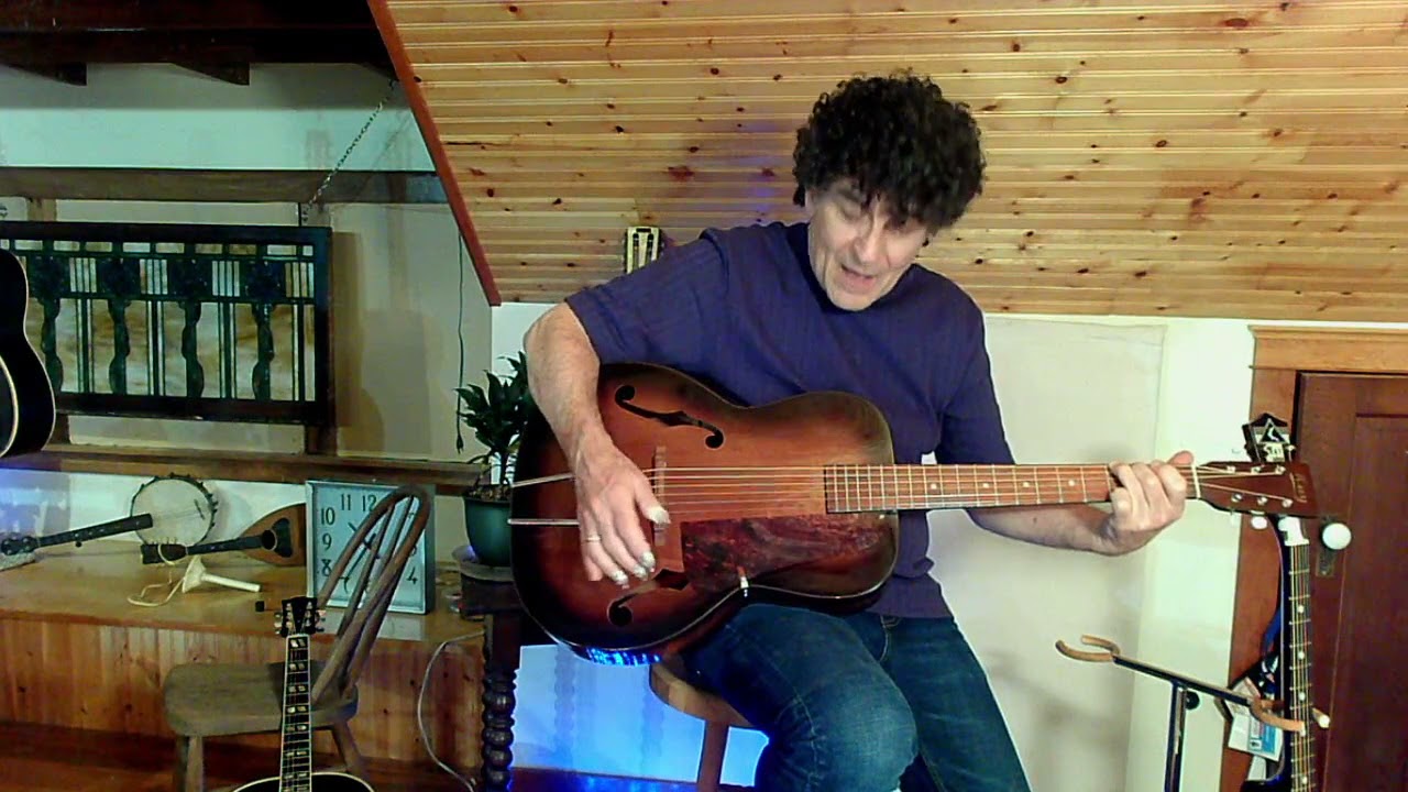 1930s Kay K-5 Mahogany Archtop Guitar and a 1960's Kay N-5 Flat top
