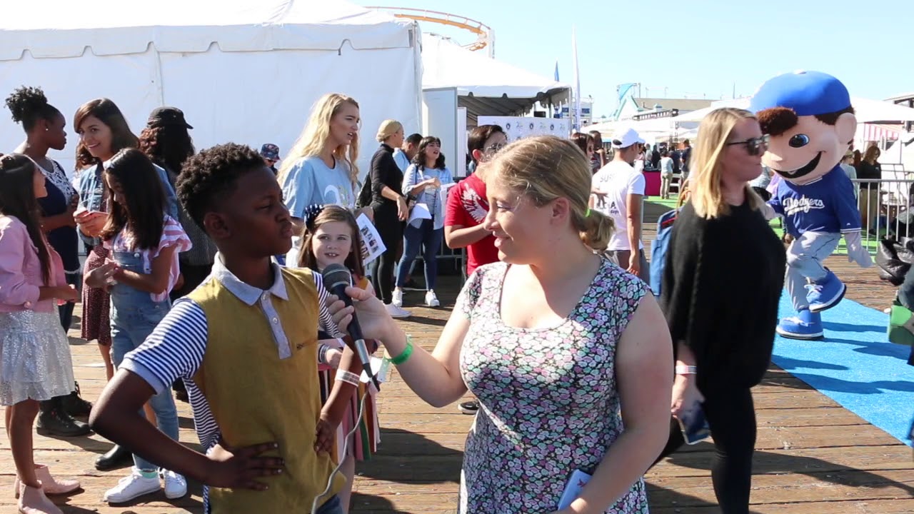 Evan Alex Interview at Mattel's Party on the Pier for CHUCLA