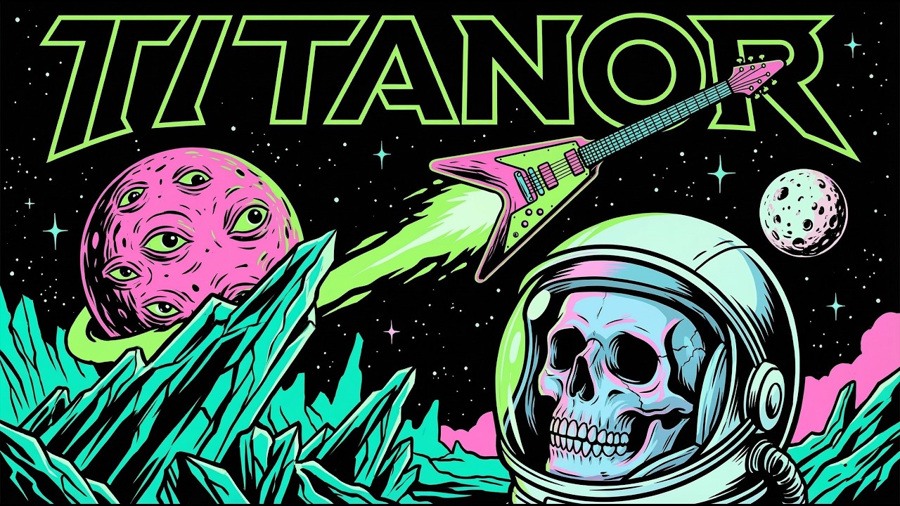 TITANOR | Shape of Control | FULL ALBUM | Psychedelic Stoner Rock