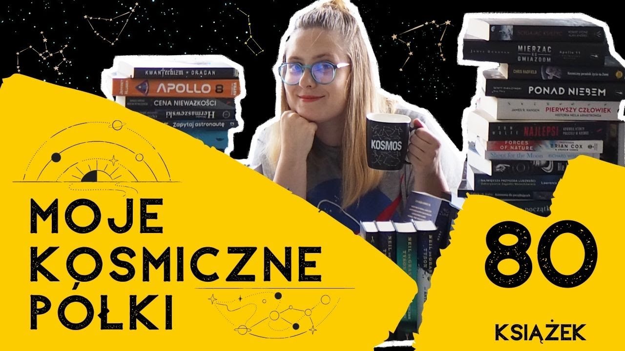 Moje kosmiczne półki - 80 książek!