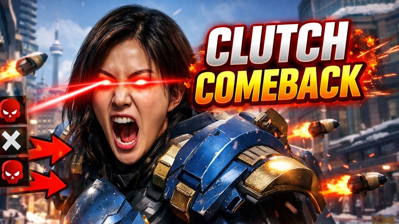 CRAZIEST COMEBACK EVER - Competitive Overwatch Pharah POV New Queen Street