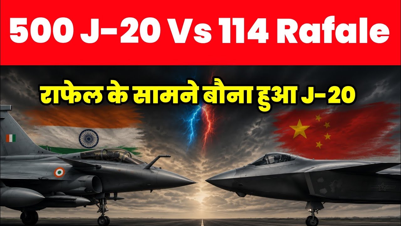 Rafale Vs J20 क्या है असली सच -  Should India go for More Rafale Jets ?
