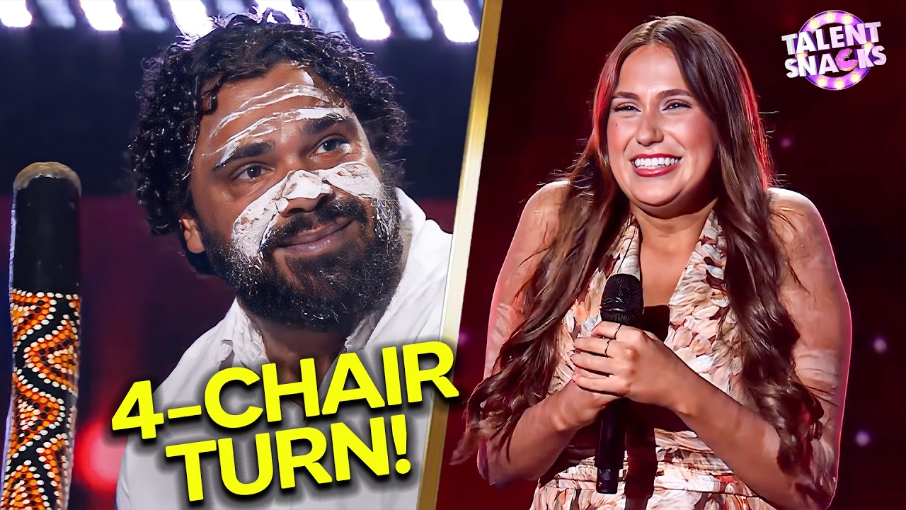 Her Brother Played Didgeridoo…Coaches Were SPEECHLESS!