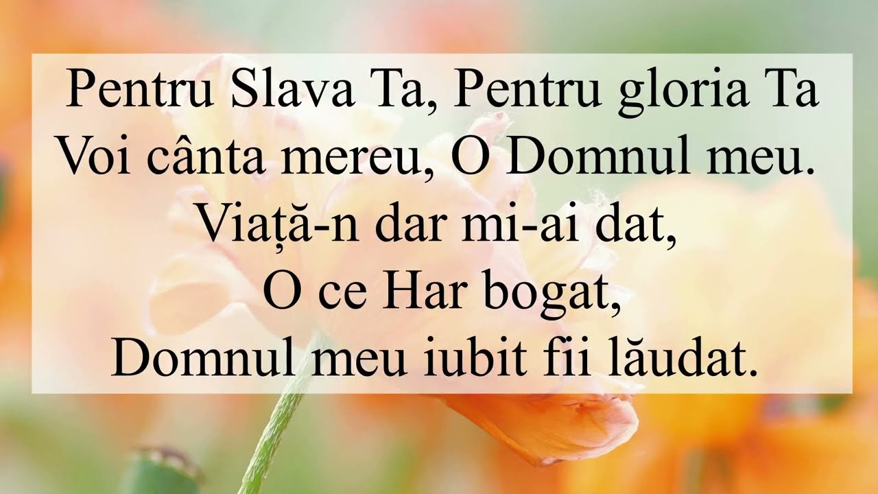 Pentru Slava Ta (Demo) Partitura în Description