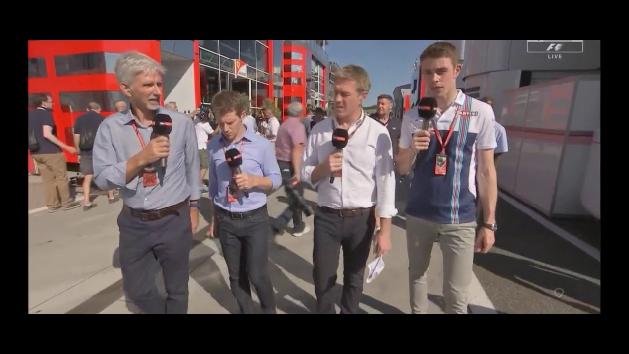 Interview Paul Di Resta Post race Hungary F1 2017