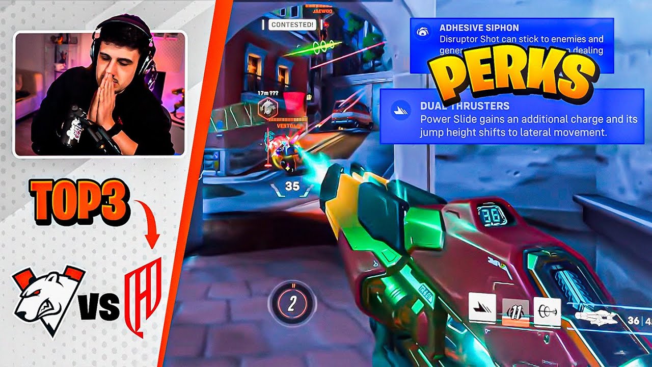 ASÍ USAN LOS PERKS en la OWCS | VIRTUSPRO vs ALQ | OWCS EMEA Stage 1