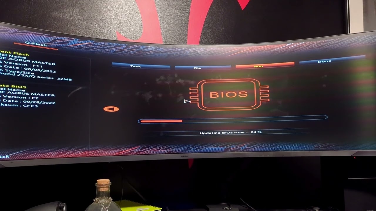 x670e AORUS Master doesn't recognize GPU after BIOS update