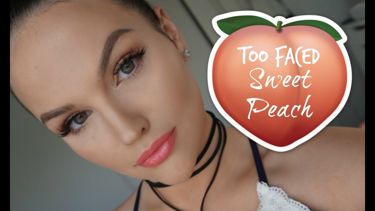 Too Faced Sweet Peach Palette Makeup Tutorial