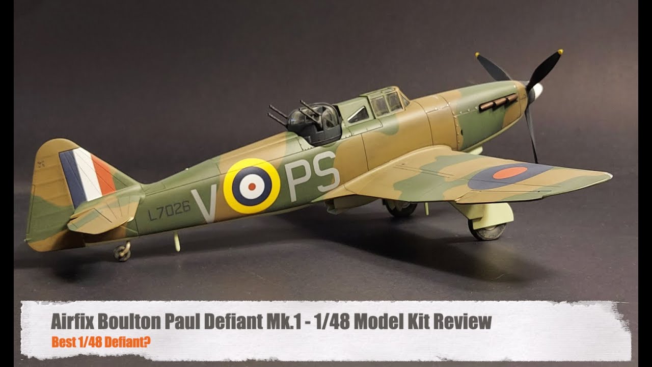 Обзор Airfix 1:48 Defiant Mk I — лучший набор Defiant 1/48?