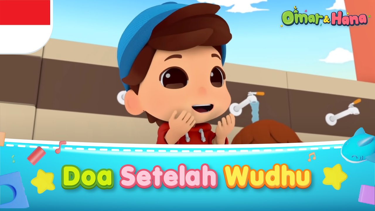 Doa Setelah Wudhu | Animasi Anak Islami | Omar & Hana Subtitle Indonesia