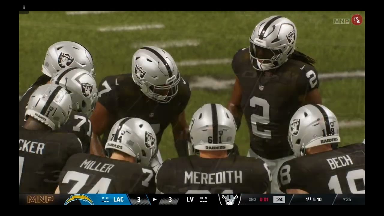 Chargers at Raiders 