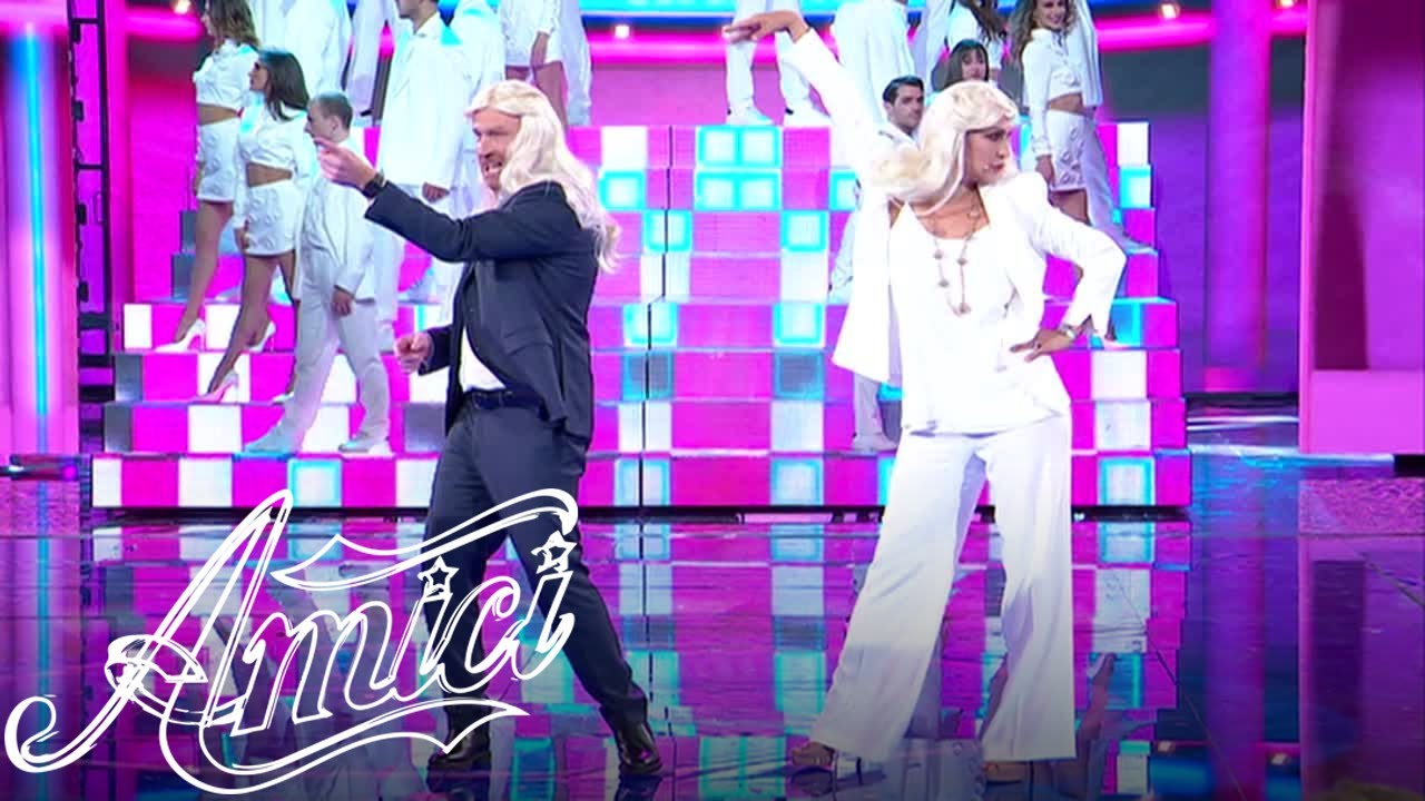 Amici 21 - Alessandra Celentano e Rudy Zerbi sulle note di ''La notte vola''