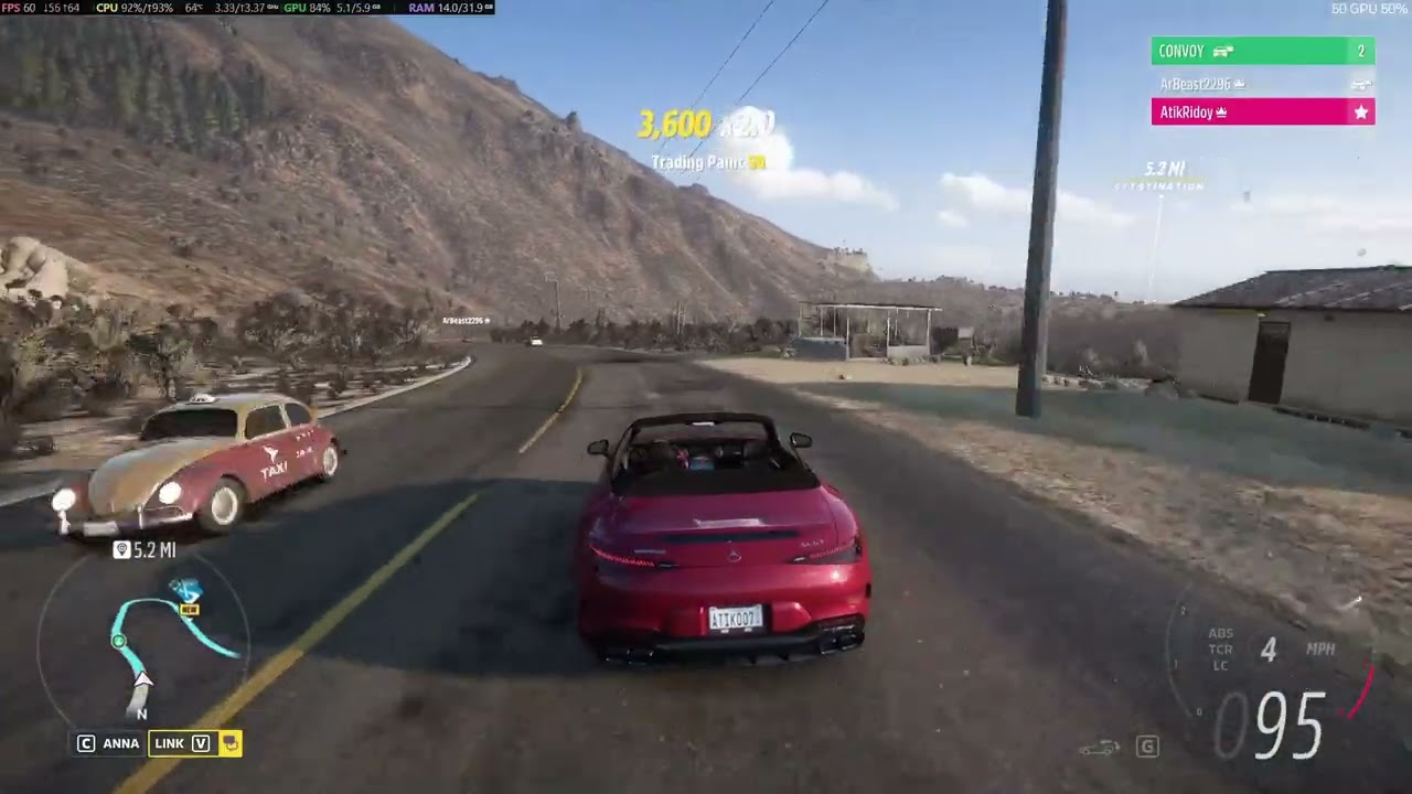 Forza Horizon 5 Driving & Chilling With Friend 2021 Mercedes -AMG SL63