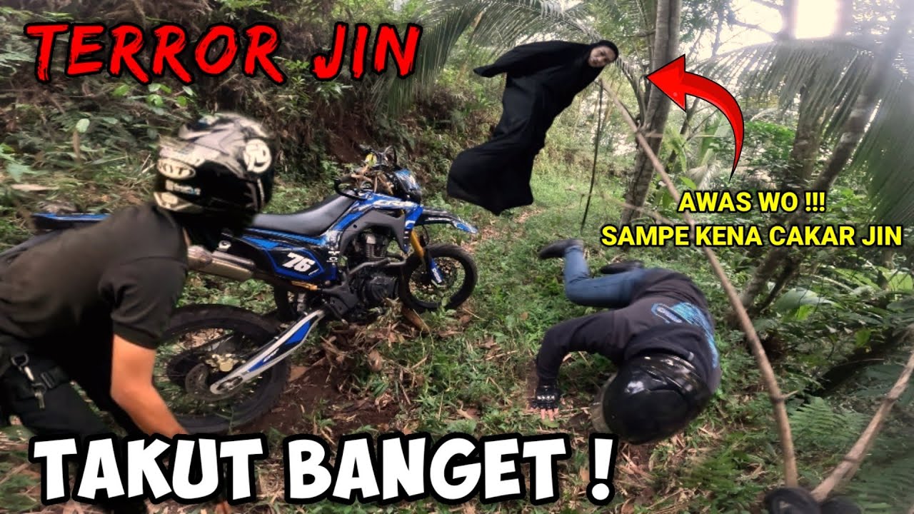 TRABAS HORROR‼️SEMUA PANIK KETAKUTAN DI TERROR SOSOK JIN HUTAN MENJELANG MAGRIB