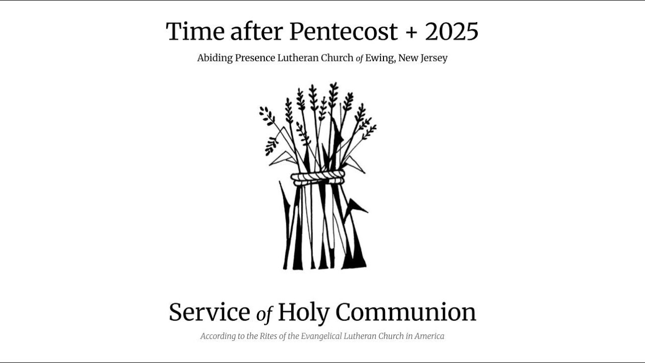 Time after Pentecost +2025