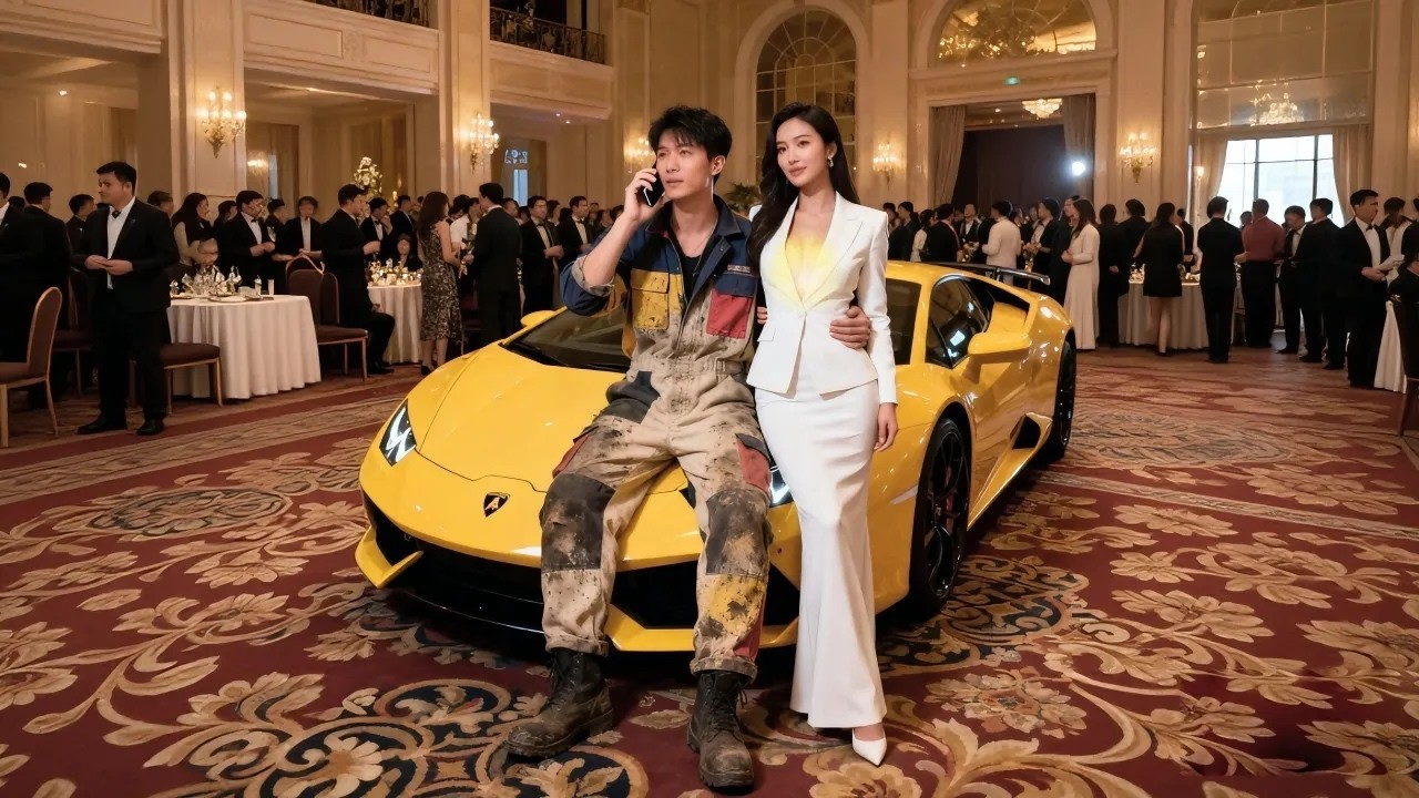 冰山女總裁倒追修車大叔，本以為撿了個普通人，誰知他竟是全球首富！一通電話調來百億現金，當場逆轉公司破產！【ZYDJ】#短劇 #逆襲 #美女 #窮小子