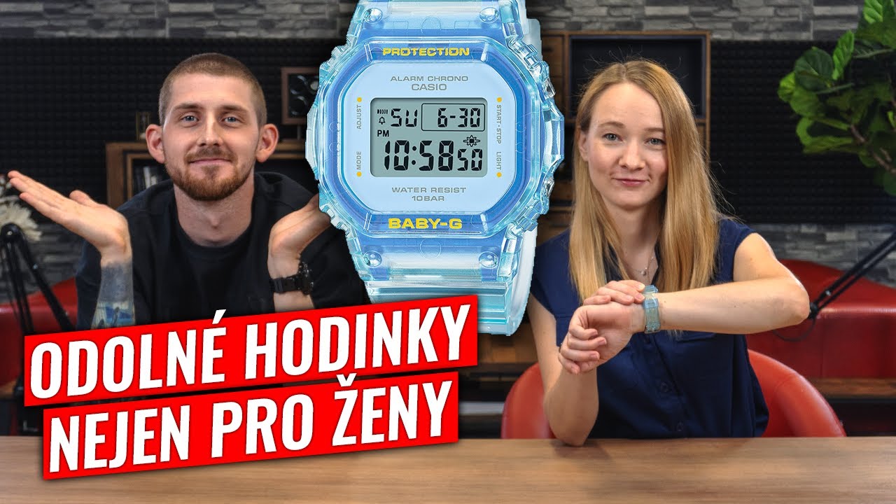 PRŮVODCE: Casio Baby-G – Odolné hodinky (nejen) pro ženy