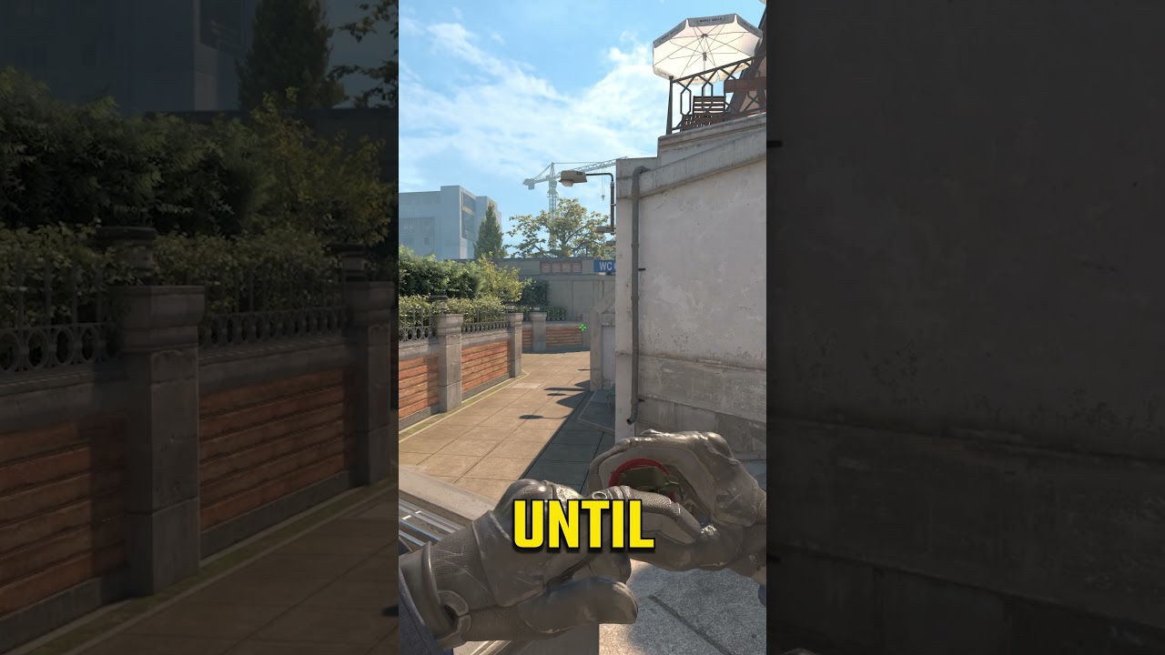 THIS IS A MUST KNOW CT MOLLY FOR RAMP AT THE START OF THE ROUND ON OVERPASS #counterstrike2 #cs2