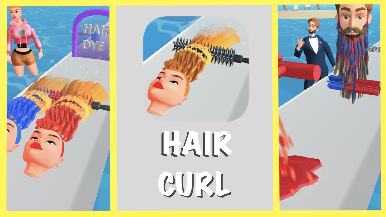 Hair Curl : Party Makeover Gameplay Walkthrough | iOS |