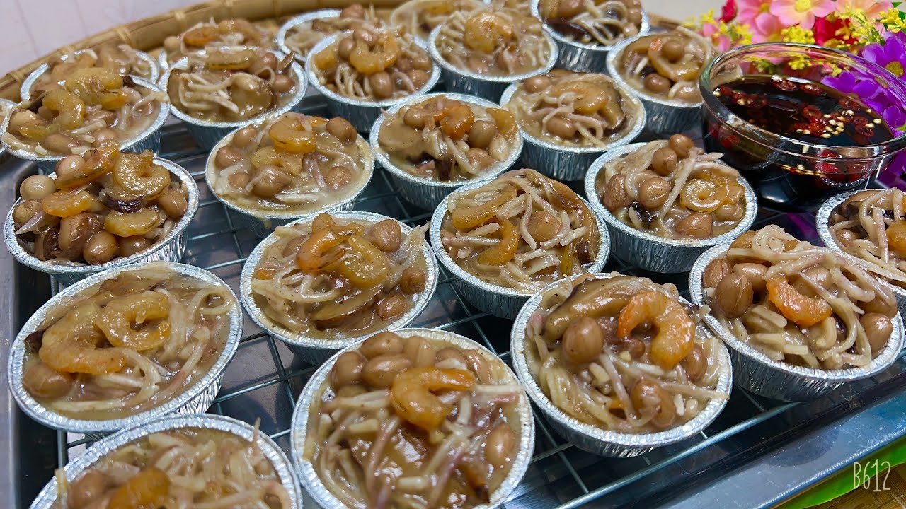 เผือกทรงเครื่องแป้งเหนียวนุ่มหนึบเครื่องเยอะๆน้ำจิ้มรสเด็ด!ทานคู่กันอร่อยมาก