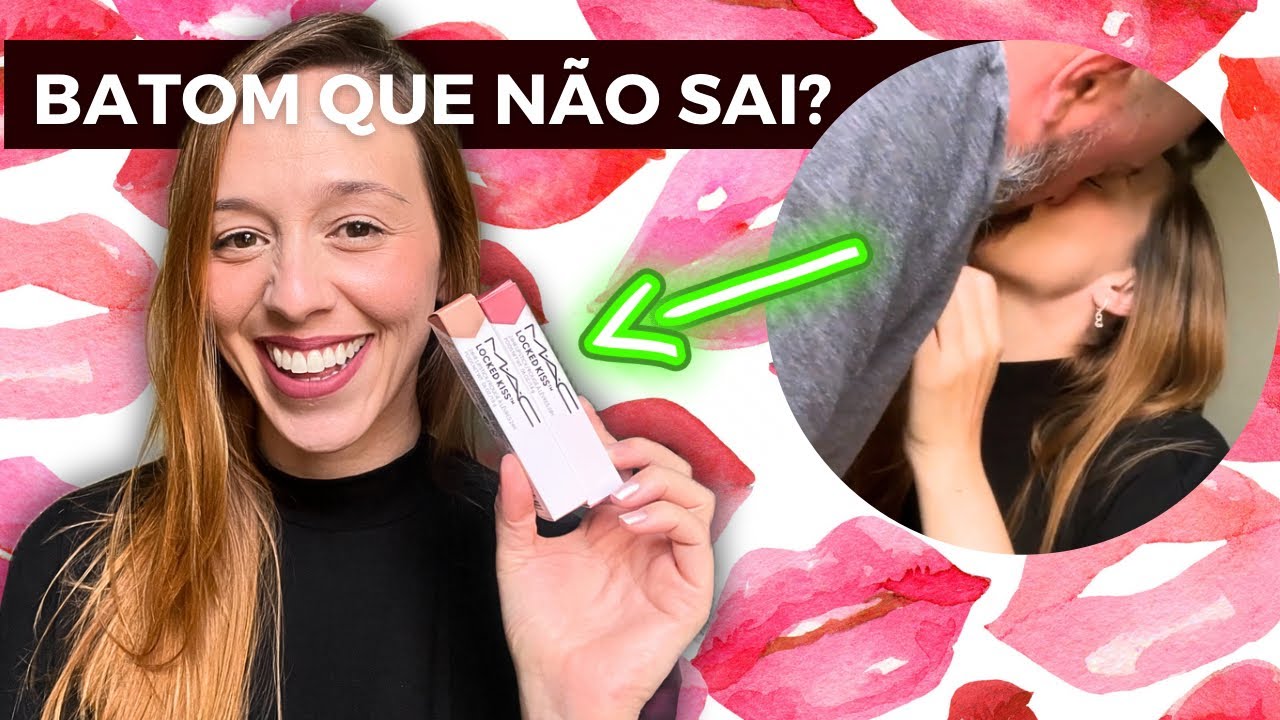 Lan&ccedil;amento: BATOM MAC LOCKED KISS EM BAST&Atilde;O dura 24h mesmo? | Resenha completa por Lita Mello