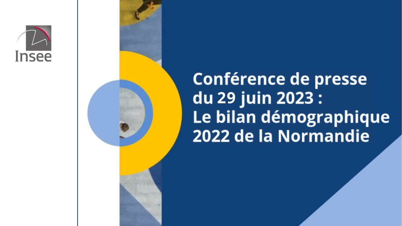 Conférence de presse du 29 juin 2023 sur le bilan démographique 2022 de la Normandie