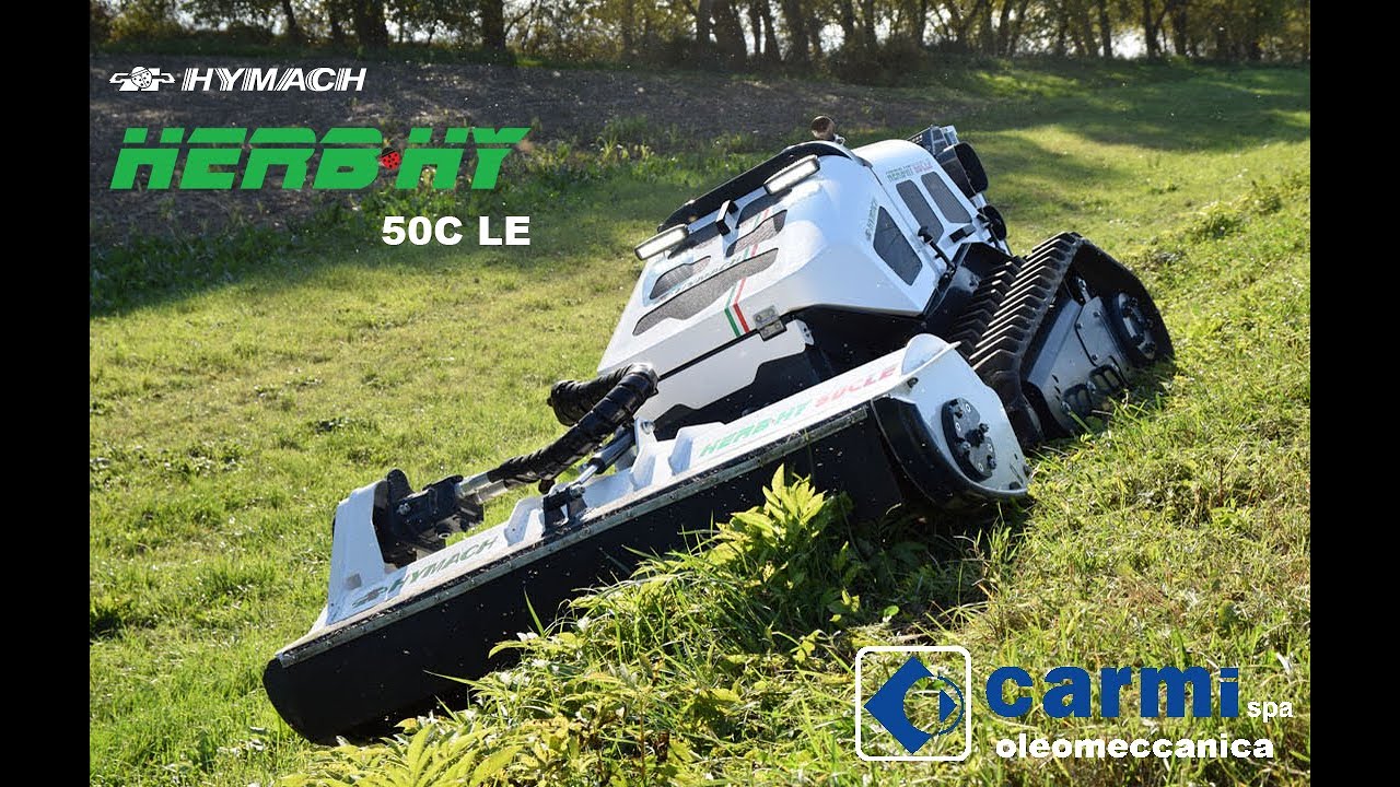 Portattrezzi radiocomandato Hymach Herby 50C LE con VRH IE 160 disponibile per il Noleggio