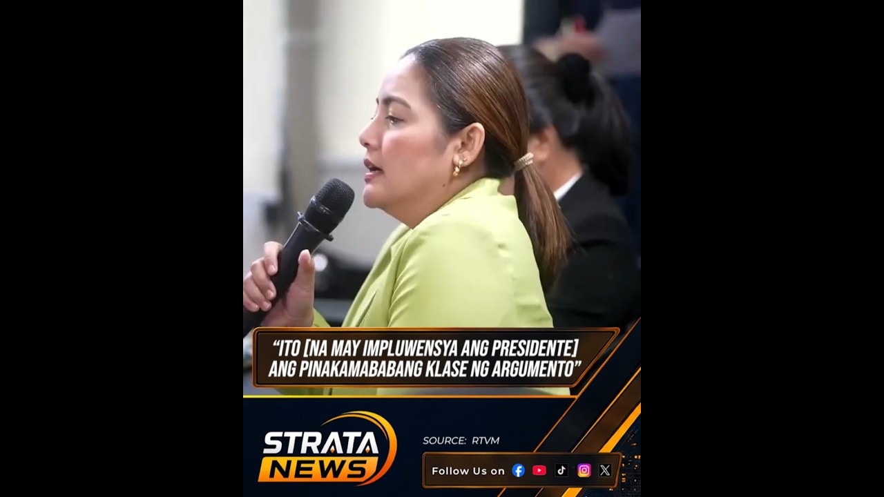 Itinanggi ni Castro ang Paratang na May Impluwensiya ang Pangulo sa NBI | Strata News