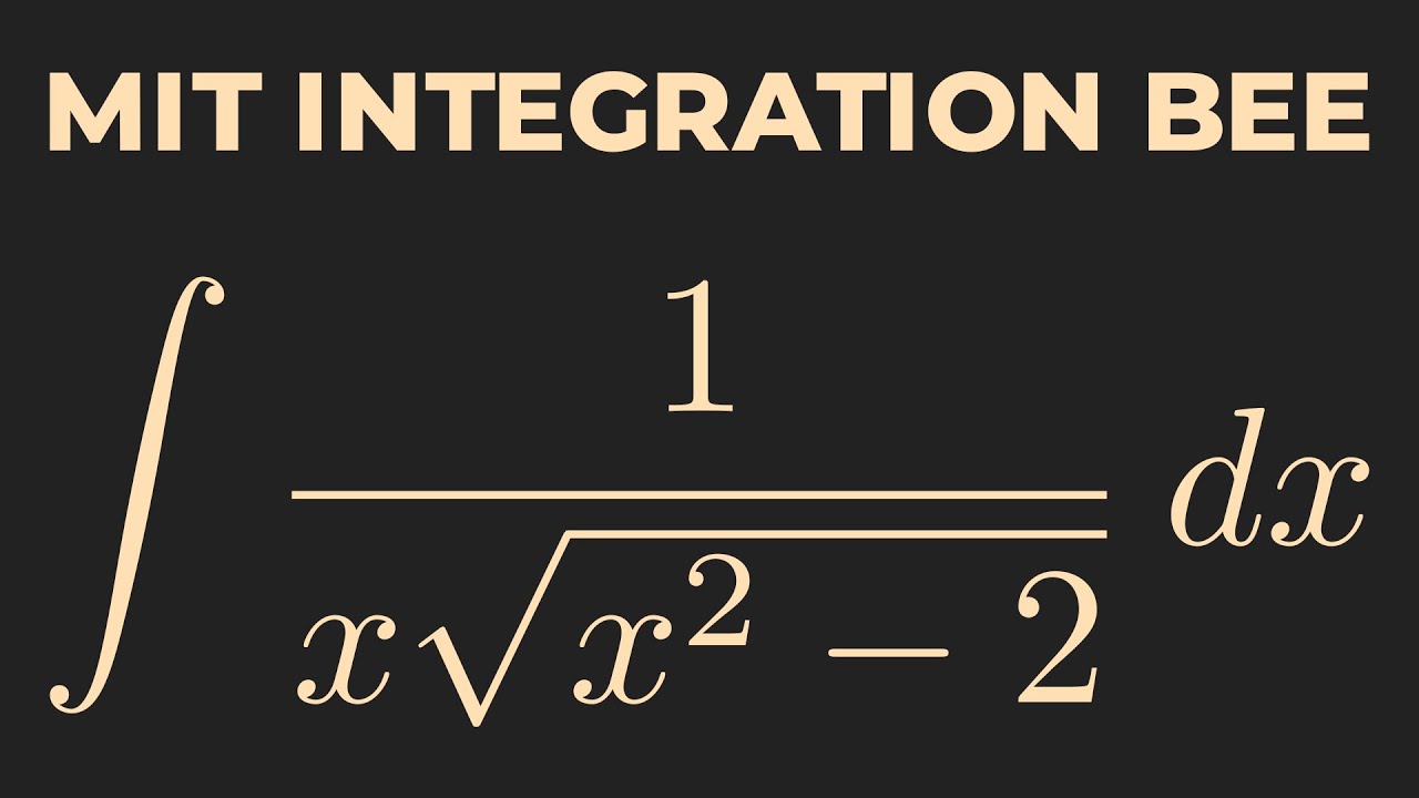 Solving Integral:  &int; 1/(x&radic;(x^2-2)) dx | (Dark)