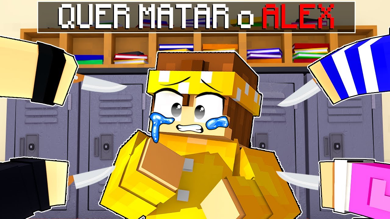 Todo mundo QUER ACABAR COM ALEX MONTE no Minecraft! ‹ Alex ›